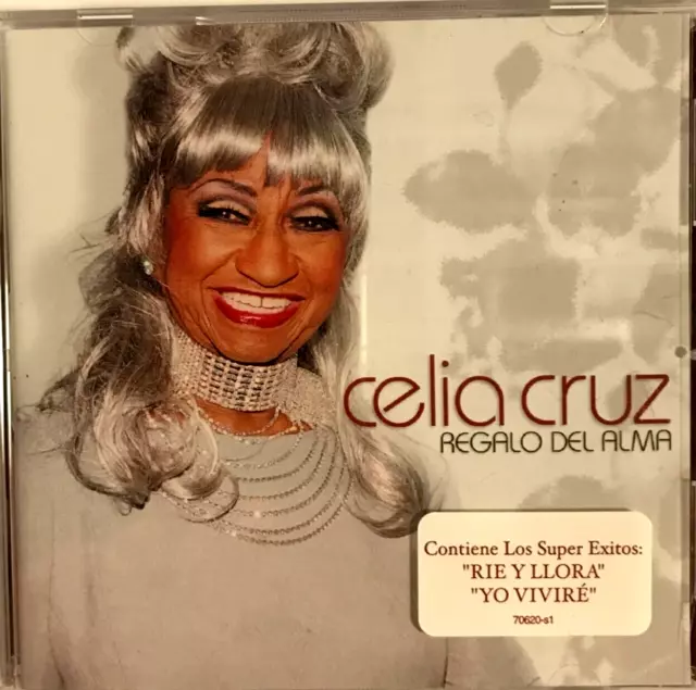 Celia Cruz: "Regalo Del Alma" With 2 Amazing Hits-Music CD AZUCA!