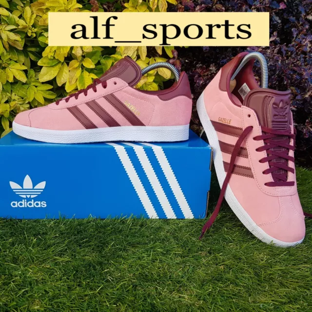 ❤ BNWB & Authentic Adidas Originals ® Gazelle Suede Trainers in Pink UK Size 8