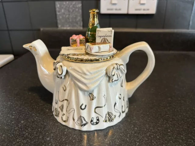 Paul Cardew Teapot Wedding Day Congratulations Cardew Design Vintage