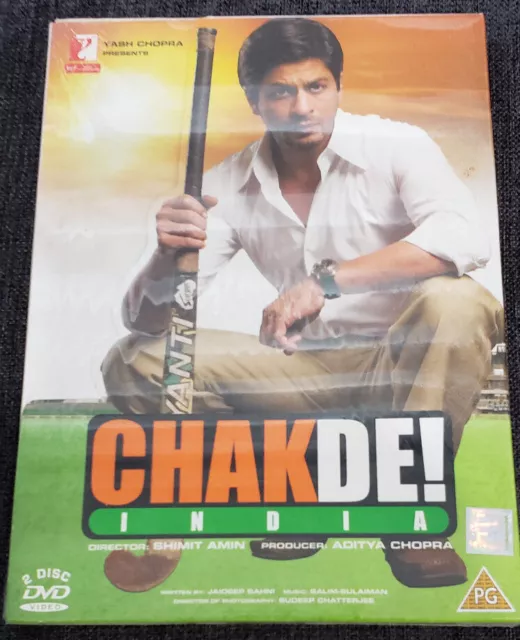 BOLLYWOOD DVD STEELBOOK 3 Films Chak De! India / Rocket Singh