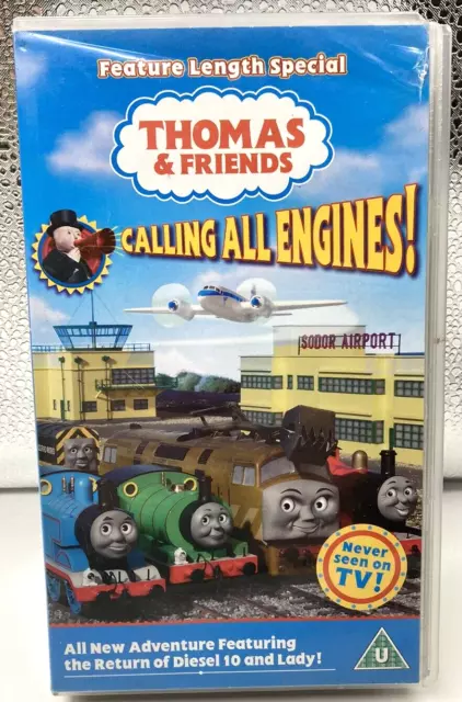 THOMAS AND FRIENDS - Calling All Engines (VHS, 2005) Very Rare $37.63 ...