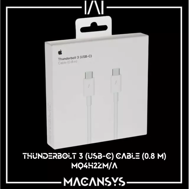 Apple Thunderbolt 4 Pro 1.8m 3m Cable USB-C MacBook iPad iMac iPhone  Original