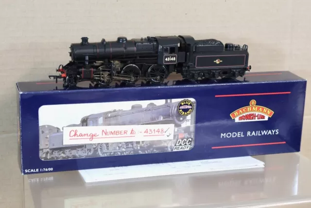 Bachmann 32-585 Re Nummerierter Br 2-6-0 Ivatt Klasse 4 Lokomotive 43148 Ol