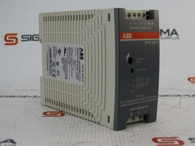Abb Cp-E 24/2.5 Power Supply Switch Mode 24Vdc 2.5A (27451)