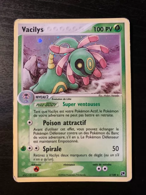 Carte Pokémon : Vacilys 3/100 Ex Tempête de Sable Française