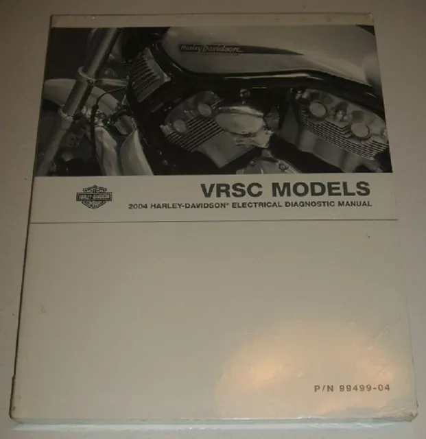Harley  2004 Vrod Vrsc Electrical Diagnostic Manual Brand New