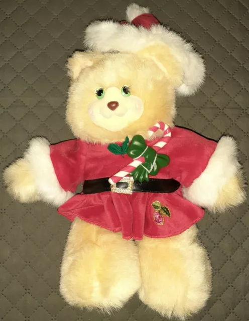 Vintage 1999 Fisher Price Berrykris  Berrykris & Sleigh Collection Stuffed Plush 2