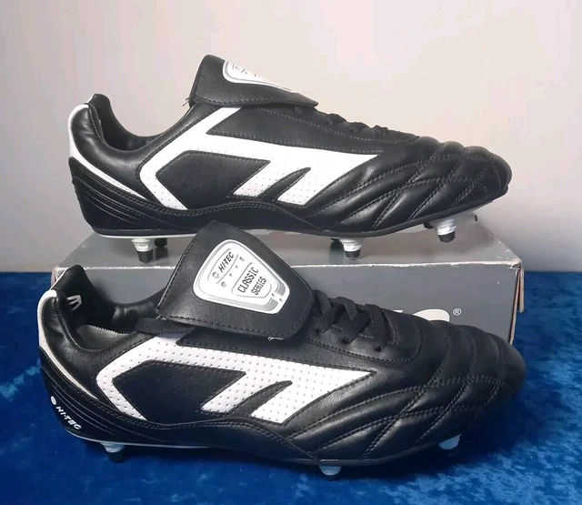 HI TEC FOOTBALL Boots Uk Size 13 Black Classic series. 28.99 PicClick UK
