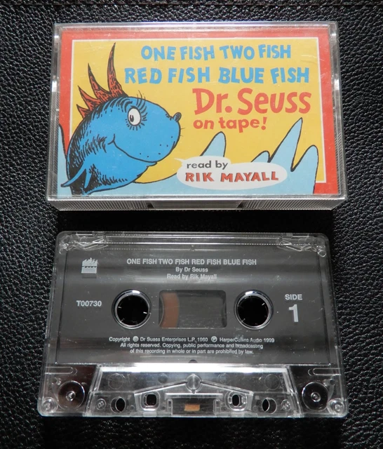 DR SEUSS - One Fish Two Fish Red Fish Blue Fish - Rik Mayall - Cassette ...