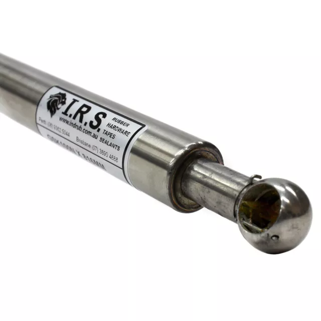 IRS Stainless steel gas strut 6mm dia. shaft x 15mm dia. tube