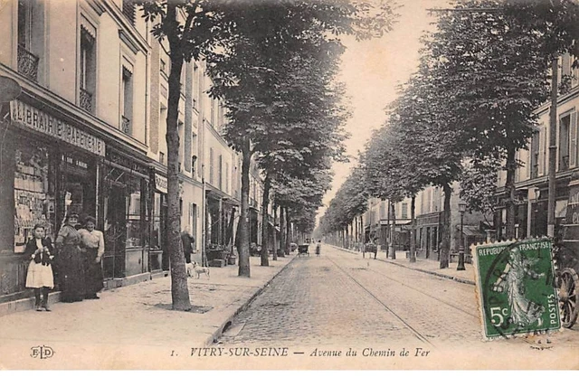 94 - VITRY SUR SEINE - SAN67736 - Avenue du Chemin de fer