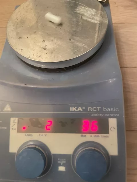 IKA RCT basic  safety control  hotplate/ stirrer  digital magnetic hot plate  vh
