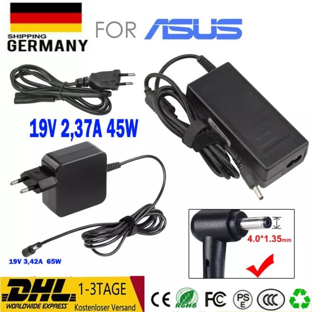 45W Für Asus X509JA E210MA VivoBook15 X512DA Laptop Netzteil Ladegerät 19V 2,37A