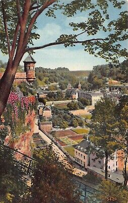 Luxembourg Pfaffenthal View of Suburb Vintage Postcard K06