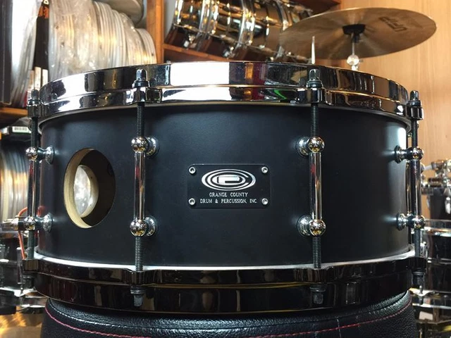 OCDP ORANGE COUNTY DRUMS SNARE 6x14 15 PLY VENTED CUSTOM -USA MADE