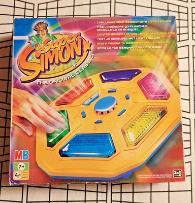 Jeu De Societe Electronique " Super Simon "  Mb De 2003 Complet En Boite Tbe