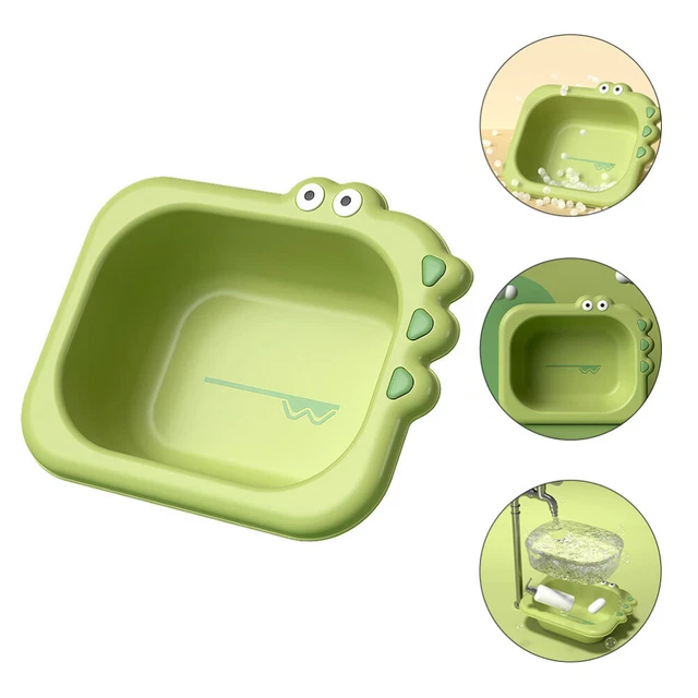 Bassin Bébé En Forme De Pingouin - Lavabo Multifonction En Plastique Rose, Dimensions 33x33x10 Cm, Pour Nouveau-né, Lavage Légumes/fruits