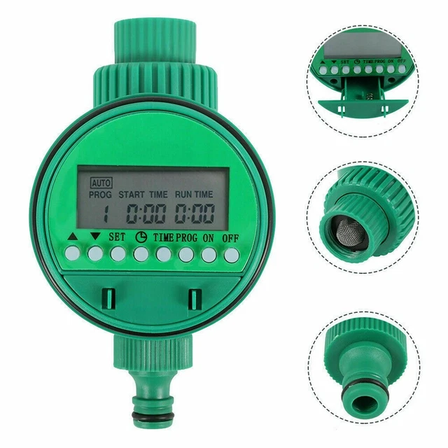 Programmatore Centralina Timer da Irrigazione Giardino Digitale Automatico LCD