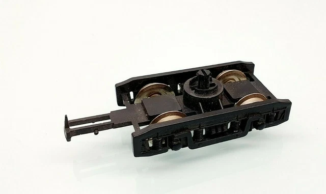 Lot De 2 Bogies VB Pour Wagon - Voie HO (1/87) - Essieux 3 Rails - Métal