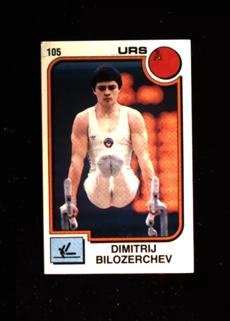 1988 Panini Supersport Dmitry Bilozerchev USSR Gymnastics #105