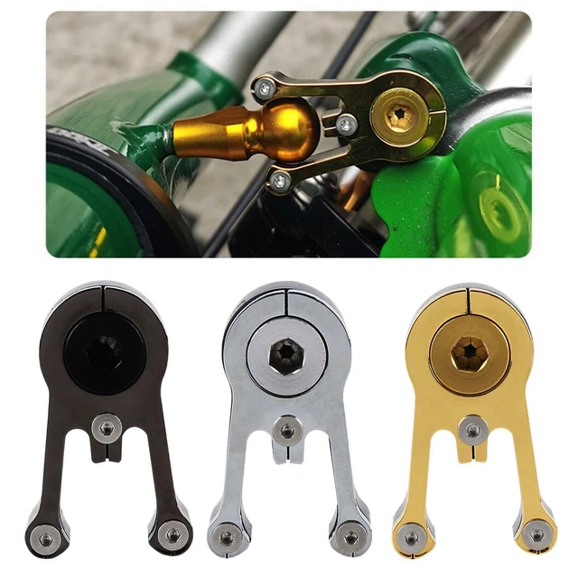 Fahrrad vorne Gabelfänger für klappbares Fahrrad Kopf Rohrklemme Schnalle