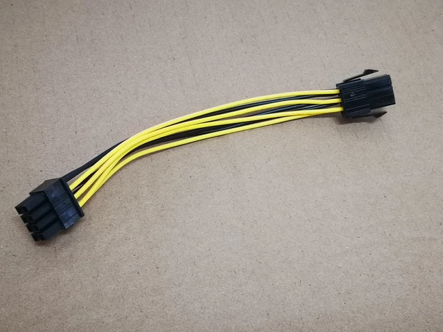 1x 6-pin to 8-pin PCI Express Power Converter Cable for GPU Video Card PCIE