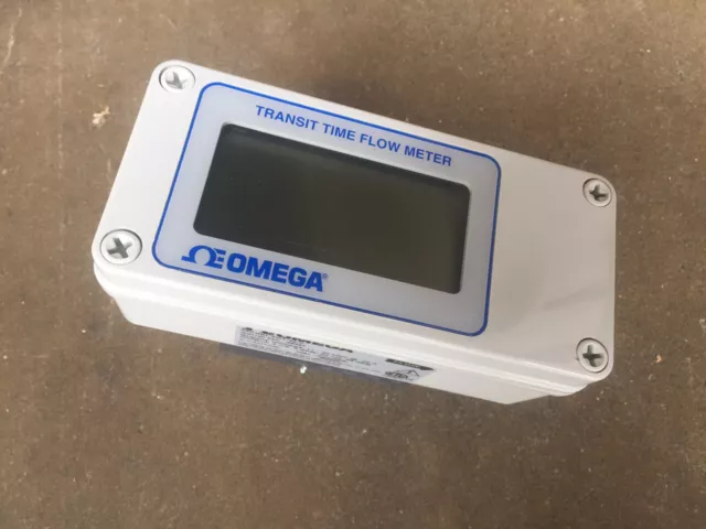 Ultrasonic Flowmeter OMEGA DYNASONIC FDT32-C - measuring flow in 3/4" coper pipe