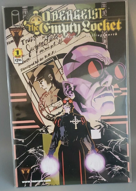 Image 2002 OBERGEIST EMPTY LOCKET Comic Book Issue # 1 One Shot