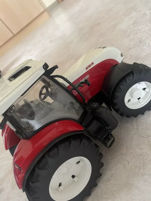 bruder traktor mit anhänger