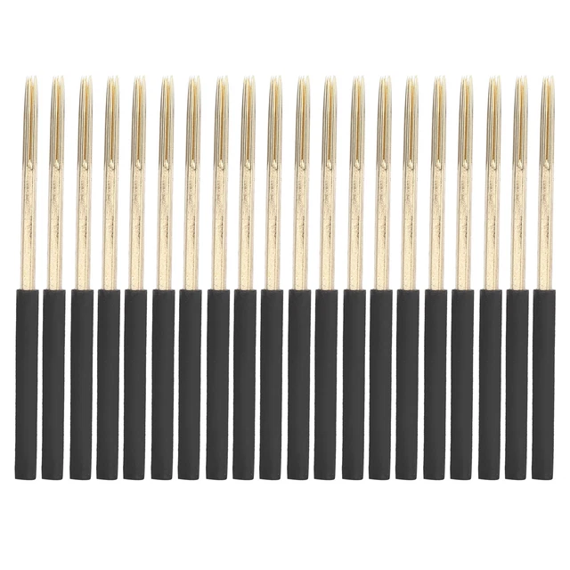 (5RS)20pcs Round Tattoo Needles Independent Package Manual Tattoo Blades EMB
