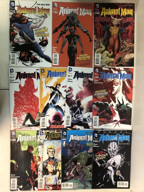 The New 52! Animal Man (2012) Starter Set # 0-1-29 & Annual # 1-2 (VF/NM) DC 3