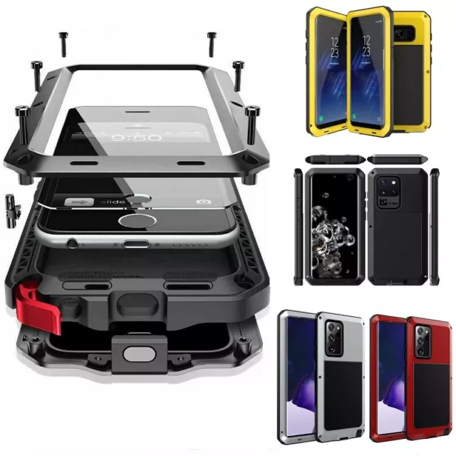 Shockproof Heavy Duty Tough Armour Case Cover For Apple Iphone 15 14 13 12 11 Xr