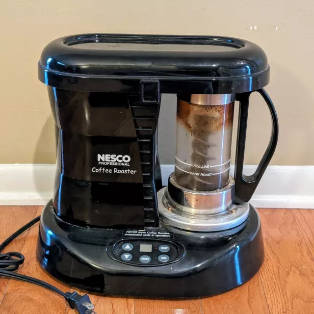 Nesco Professional CR-1010PR Home Coffee Bean Roaster Black 800W **TESTED**