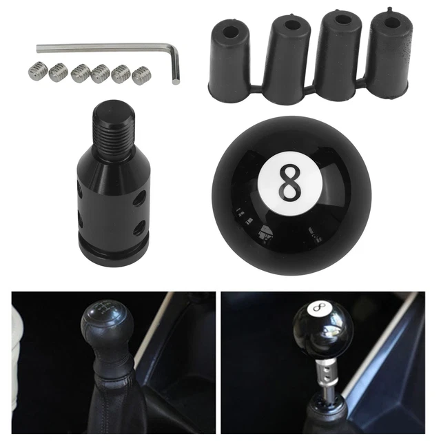 Pommeau De Vitesse En Boule De Billard - Style Personnalisé Pour Voitures Manuelles Et Automatiques