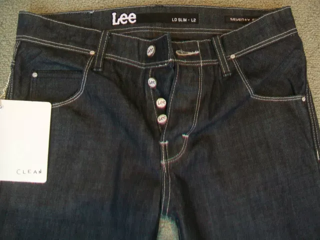 Mens Lee 'Lo Slim L2' Jeans - Bnwt - Size 28 29 38 2