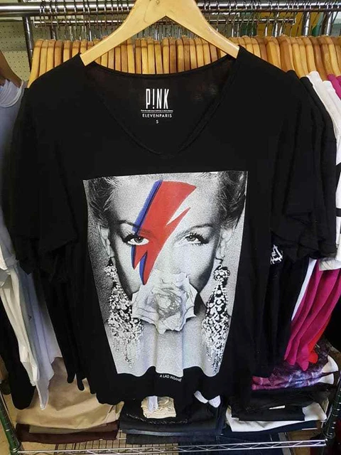 T-shirt ELEVEN PARIS Homme XL - Motif Wiz Khalifa Rap - Blanc, Manches Courtes, Neuf Avec étiquettes
