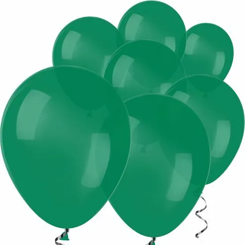 Sempertex  Forest Green 5 inch Air Fill Latex Balloons Birthday Party Garland