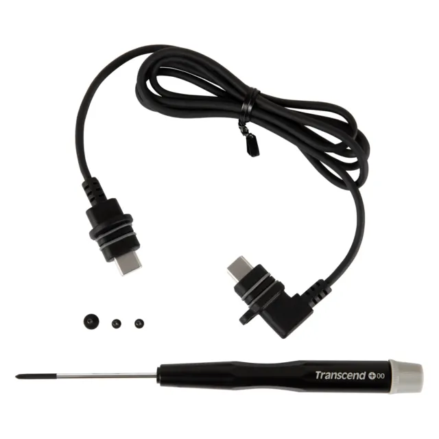 Transcend Accessory Kit TS-DBK3 for DrivePro Body - Cable and Screwdriver