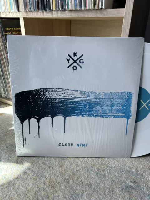 Kygo Cloud Nine LP original 2016 vinilo blanco prensado ¡retráctil! Con fundas Sony