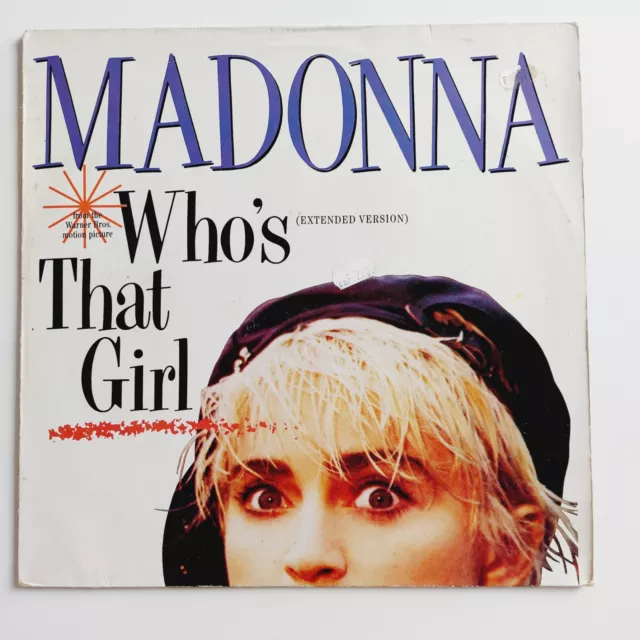 ✿ 12" Maxi 45 ✿ Madonna : Who's That Girl ? (Ext. Version 6.28)