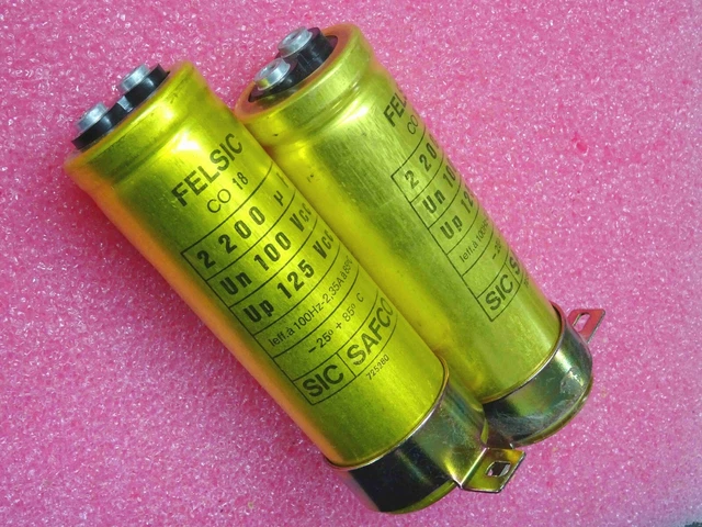 10 x CONDENSATEUR CHIMIQUE ÉLECTROLYTIQUE 6,8µF 6,8uF 450V -40+105°C