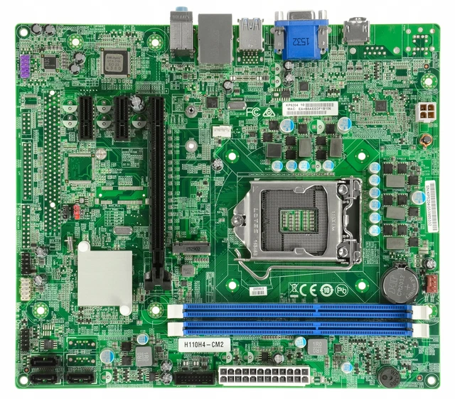 Carte Mère ECS RX480-M Socket 939 D'occasion - Testée, Fonctionnelle, Quelques Traces D'usage
