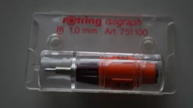Original Zeichenkegel rOtring Isograph 1,0 mm NEU