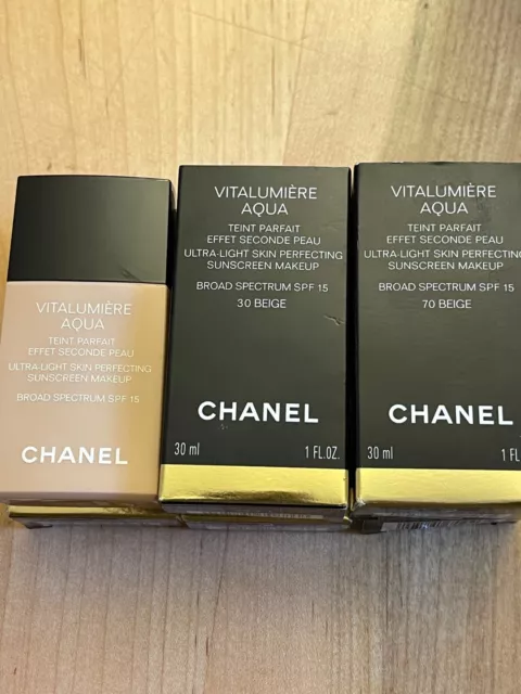 CHANEL COSMETICS DOUBLE Perfection Lumiere 74 AMBRE Long Wear