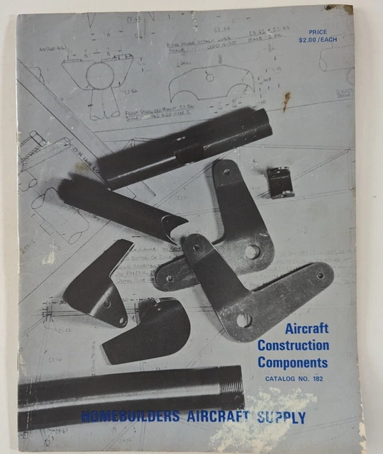 VINTAGE AIRCRAFT CONSTRUCTION Components Catalog No 182. 1982 £10.93 ...