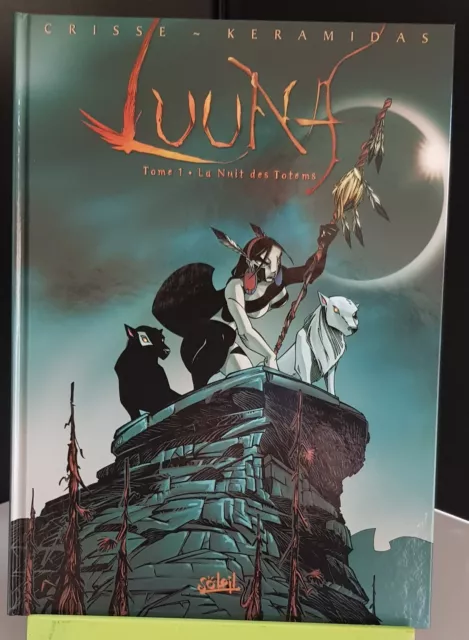 Lot des 6 premiers tomes de la BD Luuna