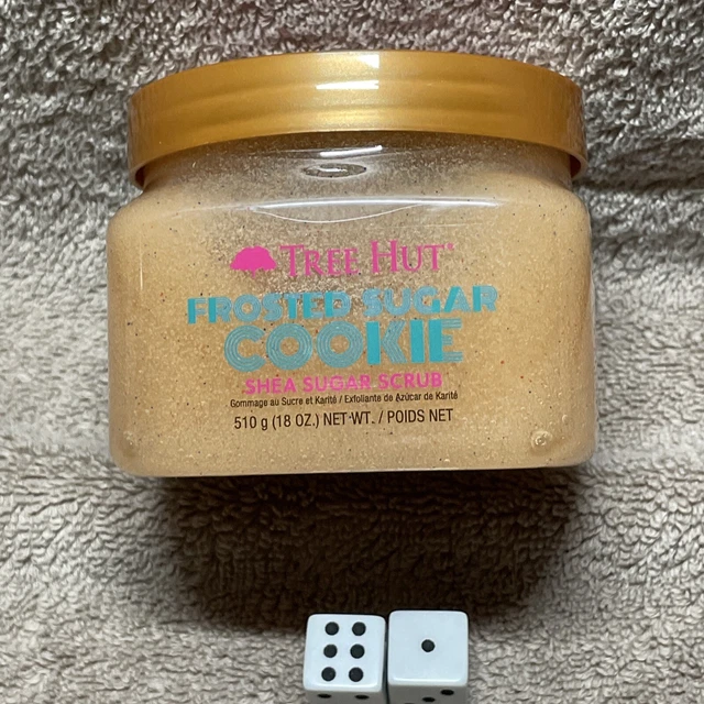 TREE HUT FROSTED SUGAR COOKIE Shea Sugar Scrub 18oz Ultra Hyd "Free