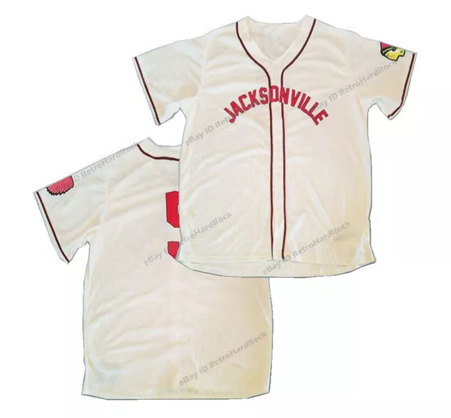 Throwback Hank Aaron Jacksonville Baseball Jersey All Stitched Custom Youth/Men