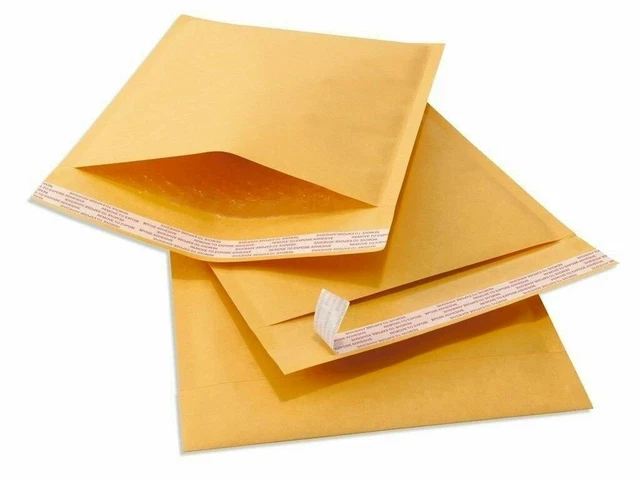50 #7 14.25X20 Kraft Paper Bubble Padded Envelopes Mailers Case 14.25"X20"