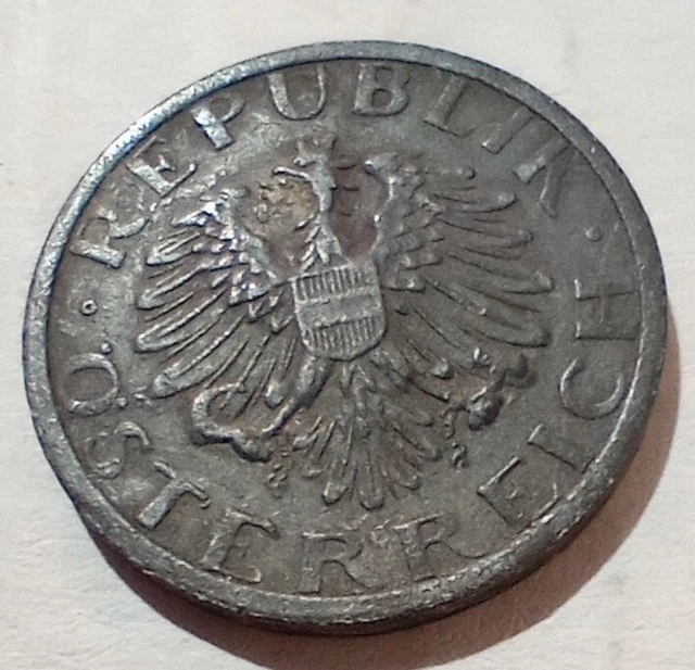 10 Groschen 1947 Austria Republik Österreich Edelweiss Gentian